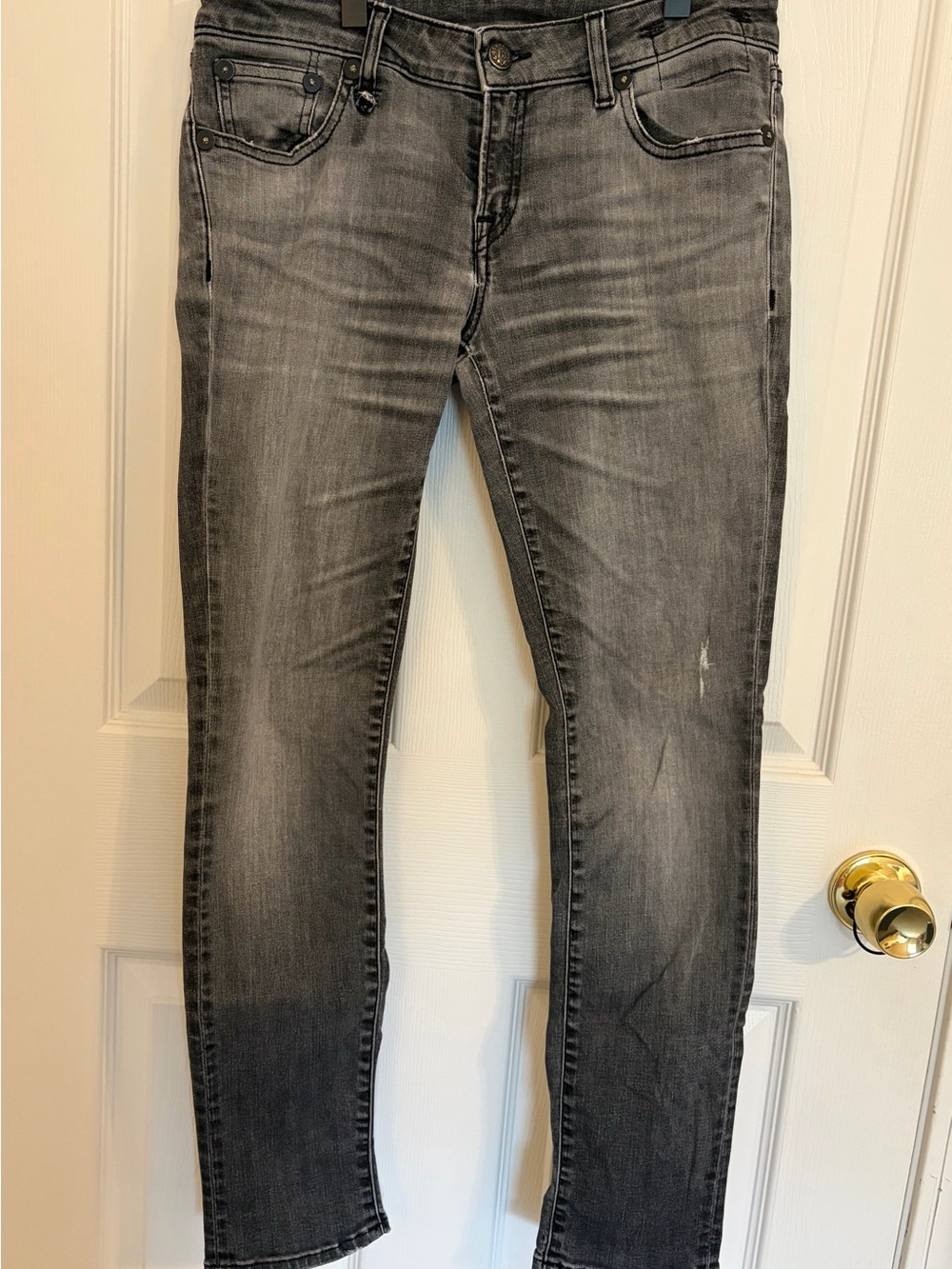 R13 Low Skinny Women’s Jeans 27 - Blackish Gray